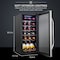 Ivation 18-Bottle Compressor Freestanding Wine Cooler Refrigerator - Stainless Steel IVFWCC181WSS - alternate 2